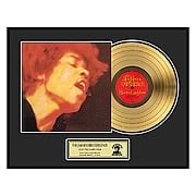 Jimi Hendrix Electric Ladyland Framed Gold Record